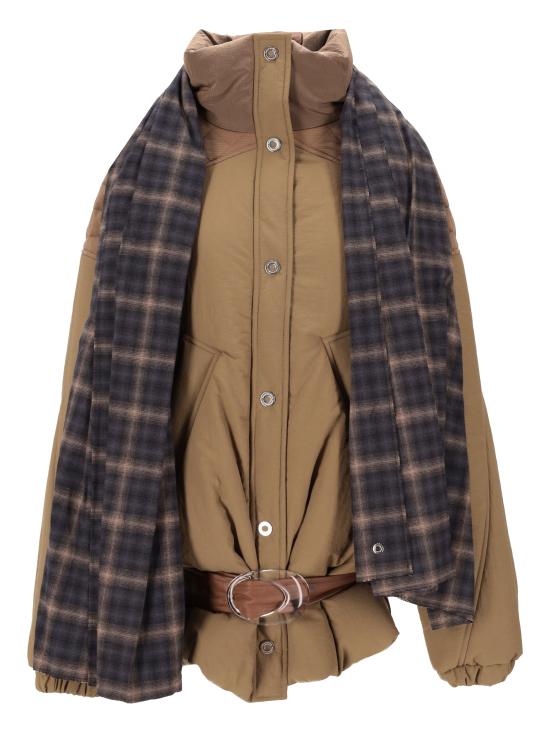 26FW 마벨 패딩 AFW1002TENYL01 MBRZ1 MEDAL BRONZE