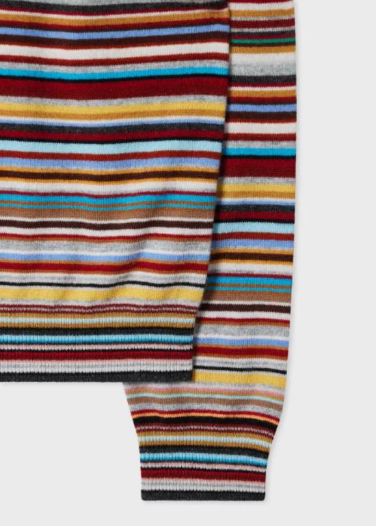 25FW 폴 스미스 스웨터 W1R620NT11180 92 MULTI COLOURED - PAUL SMITH