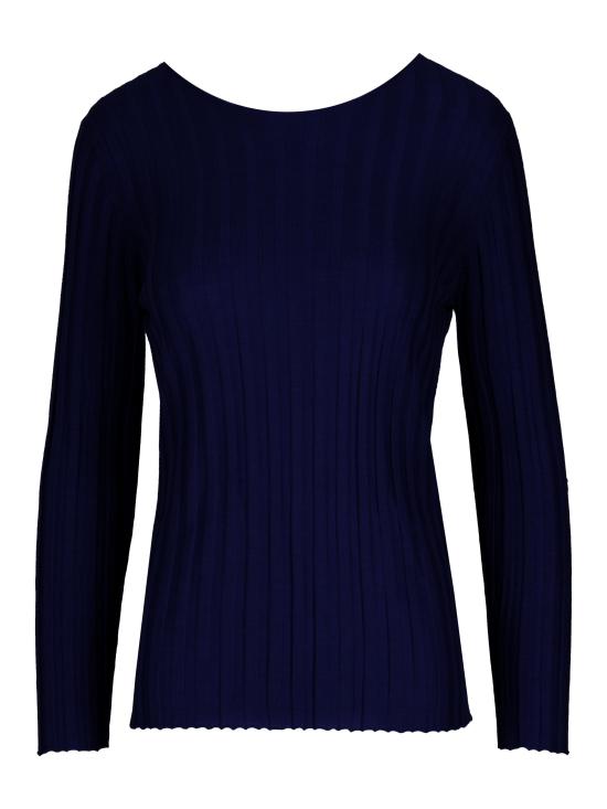 25FW 라 로즈 스웨터 LARDGIRCS 30395 BLU SCURO