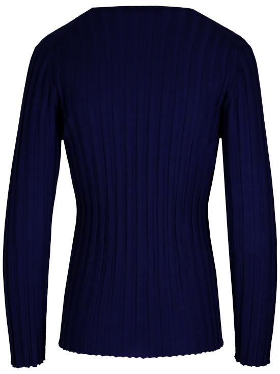 25FW 라 로즈 스웨터 LARDGIRCS 30395 BLU SCURO - LA ROSE