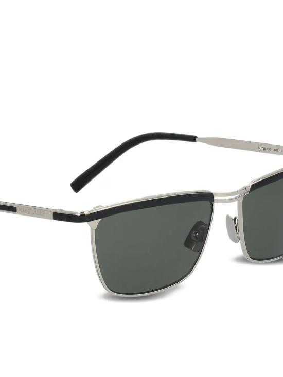 25FW 생로랑 선글라스 843043Y9969 8100 SILVER SILVER GREY - SAINT LAURENT