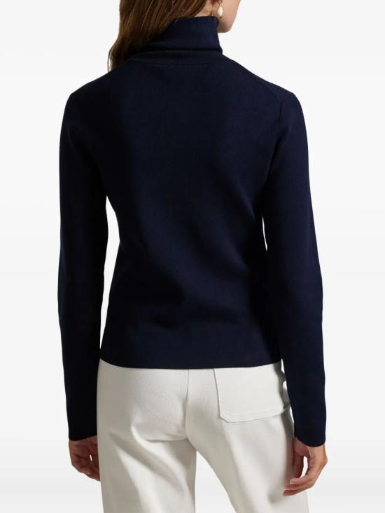 25FW 랄프 로렌 터틀넥 211972136001 HUNTER NAVY - RALPH LAUREN
