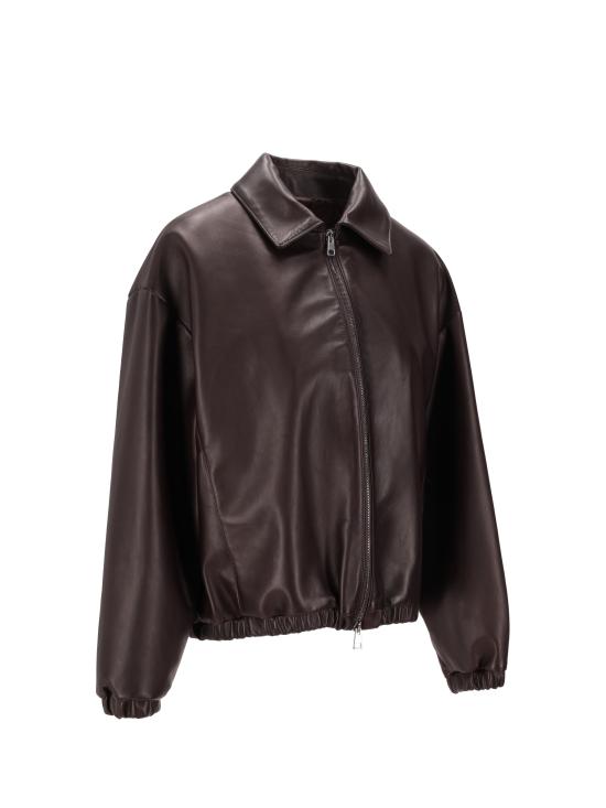 25FW 라 로즈 가죽 자켓 1661 MO MORO - LA ROSE