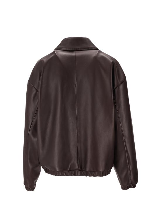 25FW 라 로즈 가죽 자켓 1661 MO MORO - LA ROSE