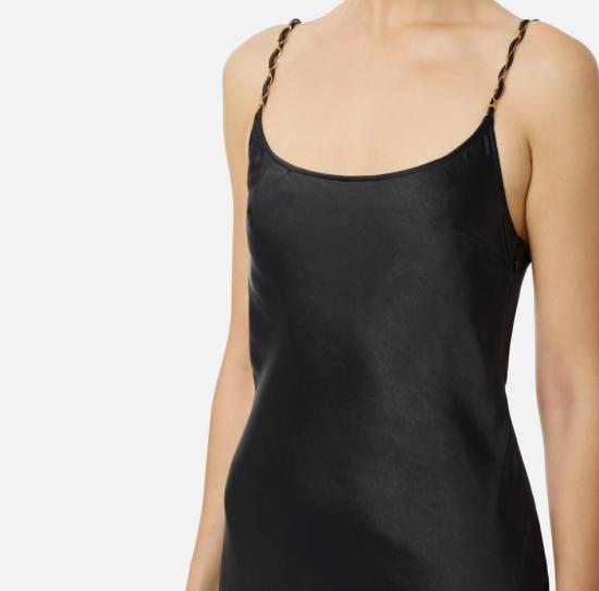 25FW 엘리자베타프랜치 미디 원피스 ABR0757E2 110 NERO - ELISABETTA FRANCHI