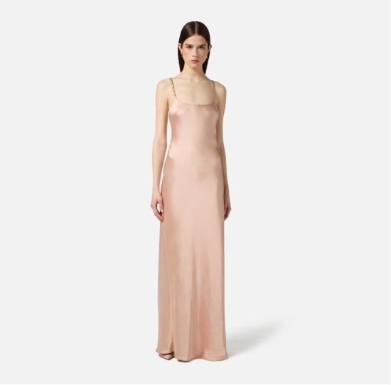25FW 엘리자베타프랜치 미디 원피스 ABR0757E2 EA1 NUDE - ELISABETTA FRANCHI