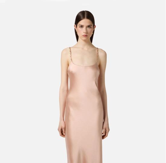 25FW 엘리자베타프랜치 미디 원피스 ABR0757E2 EA1 NUDE - ELISABETTA FRANCHI