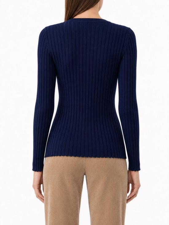 26FW 라 로즈 스웨터 LARVCS 30395 BLU SCURO - LA ROSE