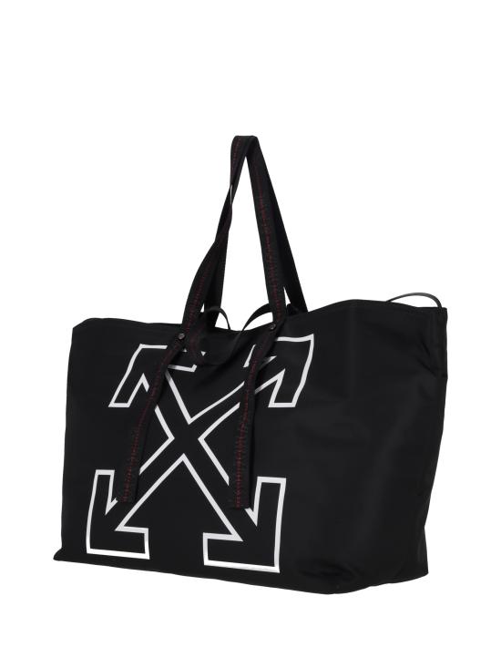 25FW 오프화이트 토트백 OMNA20JC99FAB001 1001 BLACK WHITE - OFF WHITE