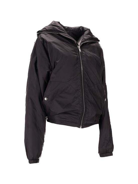 25FW 릭 오웬스 가죽 자켓 DS02E7720NP 09 BLACK - RICK OWENS