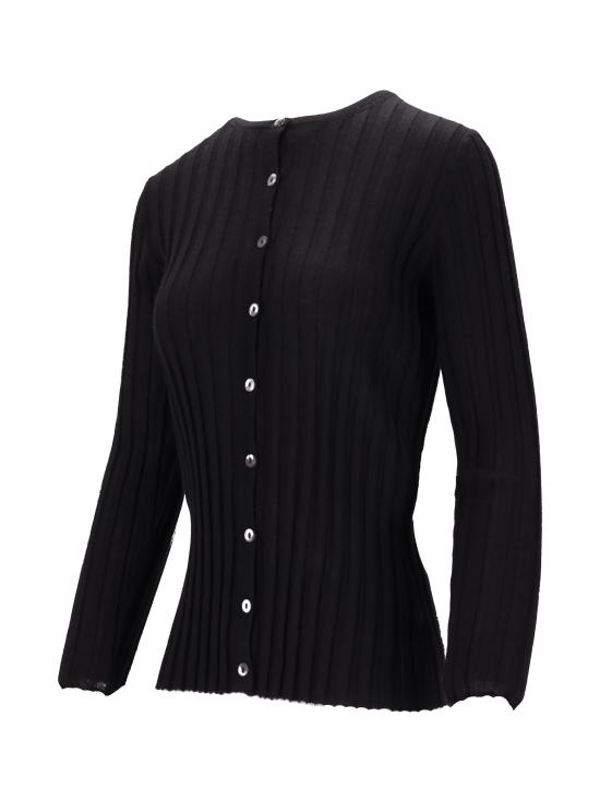 25FW 라 로즈 스웨터 LARCARCS 30060 NERO - LA ROSE