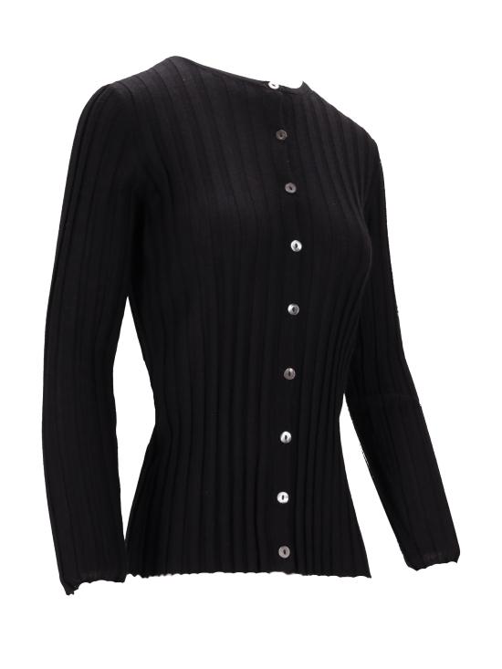 25FW 라 로즈 스웨터 LARCARCS 30060 NERO - LA ROSE