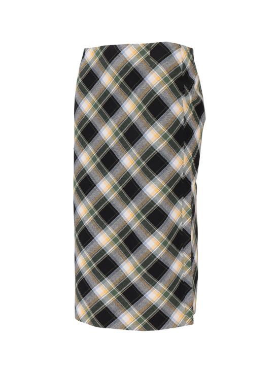 25FW SHUSHU 미디 스커트 MWDESK09SNW684 GP100 - SHUSHU/TONG