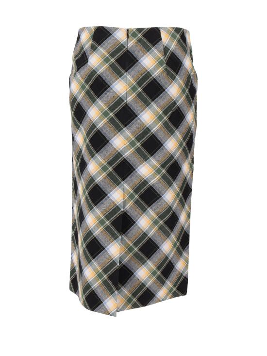 25FW SHUSHU 미디 스커트 MWDESK09SNW684 GP100 - SHUSHU/TONG