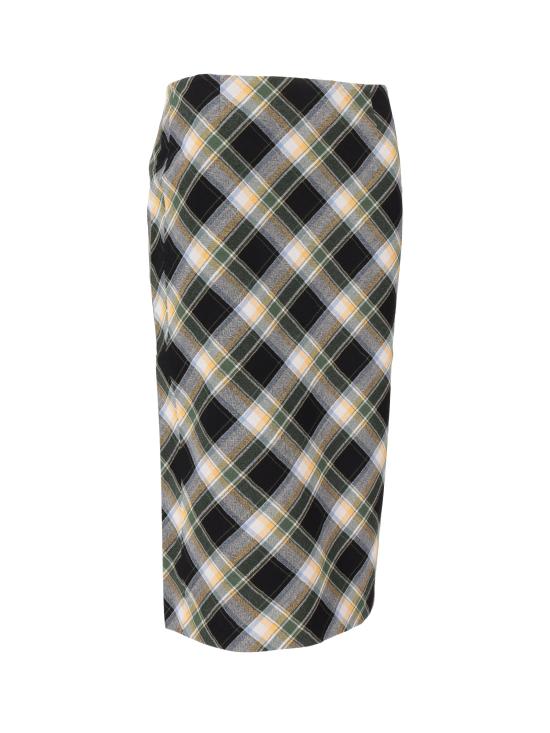 25FW SHUSHU 미디 스커트 MWDESK09SNW684 GP100 - SHUSHU/TONG