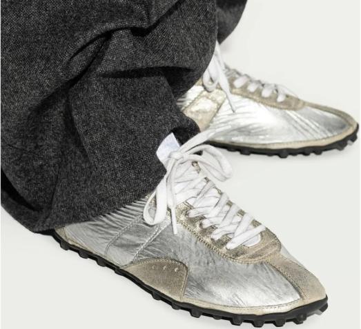 26SS 마르지엘라 스프린터 스니커즈 S58WS0267P7451 HB123 SILVER WHITE NATURAL - MAISON MARGIELA