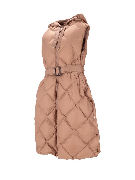 25FW 막스마라 더 큐브 트레질 발수 다운 베스트 2529296075600TREGIL 040 CA CAMMELLO - MAXMARA THE CUBE