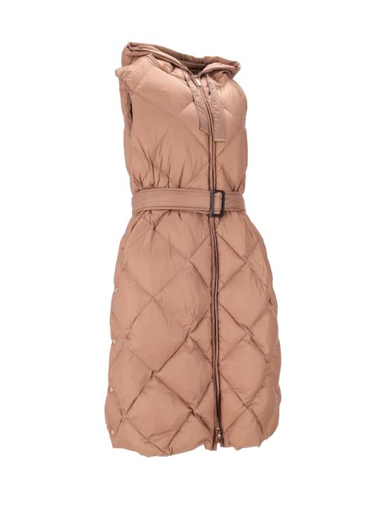 25FW 막스마라 더 큐브 트레질 발수 다운 베스트 2529296075600TREGIL 040 CA CAMMELLO - MAXMARA THE CUBE