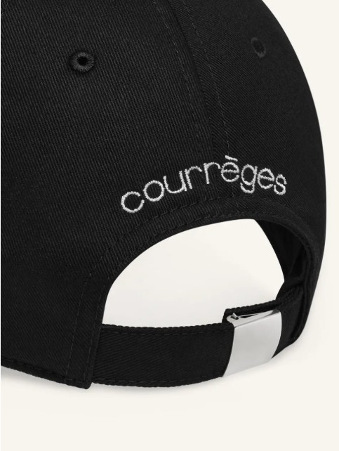 25FW 쿠레쥬 볼캡 325ACT043CO0160 9999 BLACK - COURREGES