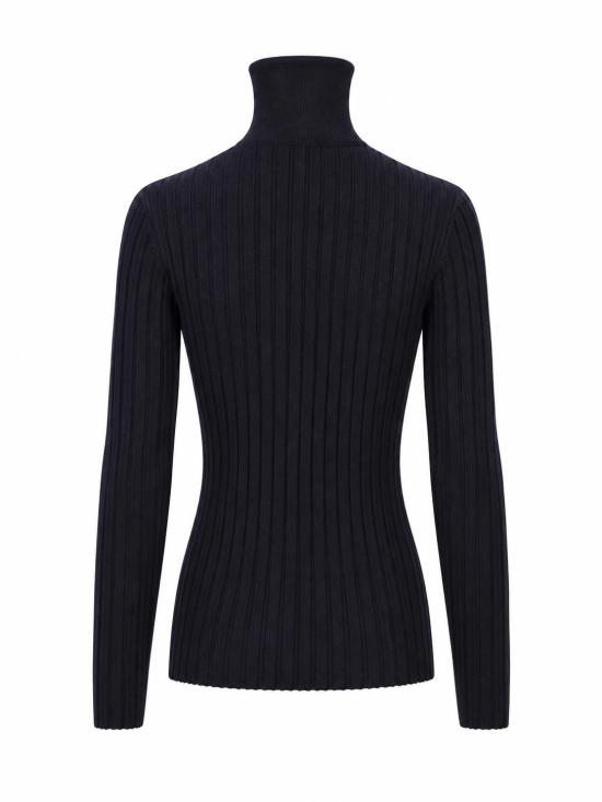 25FW 라 로즈 터틀넥 LARCACS 30395 BLU SCURO - LA ROSE