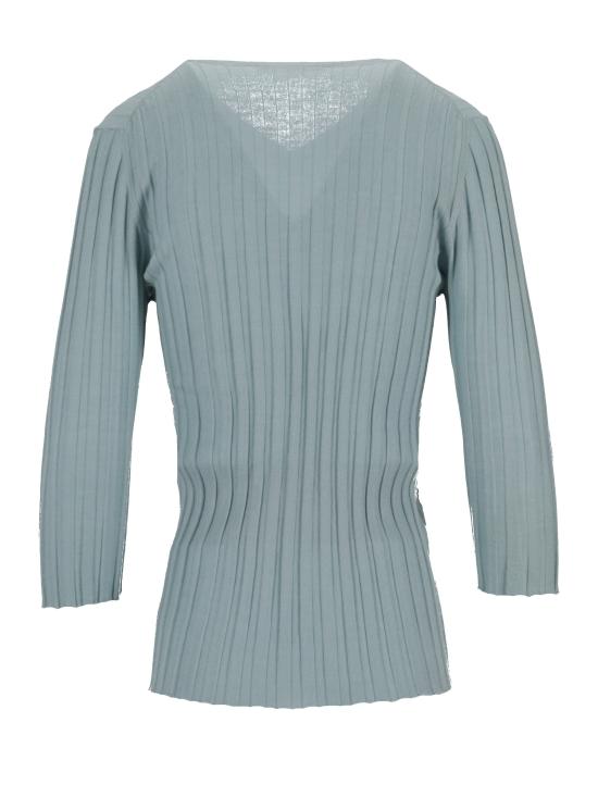 25FW 라 로즈 스웨터 LARVCS 31846 ACQUAMARINA - LA ROSE