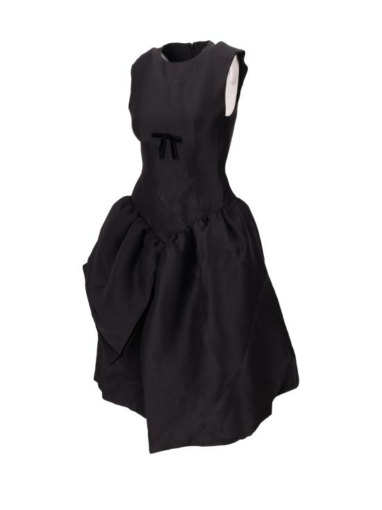 25FW 슈슈/통 미디 원피스 MWDEDR16SAT253 BA100 BLACK - SHUSHU/TONG