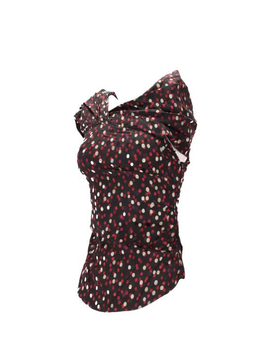 25FW 이자벨마랑 반팔 티셔츠 HT0737FAC4J02I BKRD BLACK RED - ISABEL MARANT