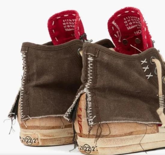 25FW 마르지엘라 스니커즈 S97WS0082P7454 HB129 RED BROWN - MAISON MARGIELA