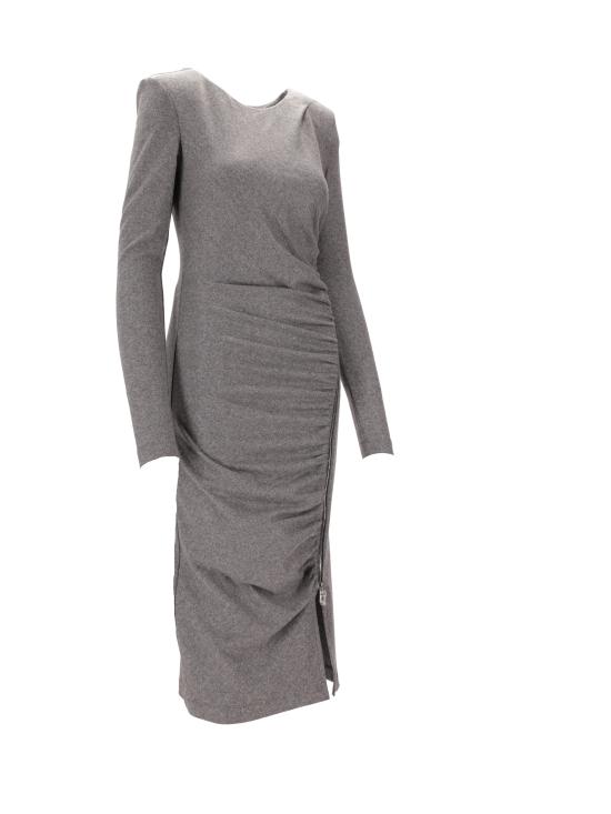 25FW 핑코 미디 원피스 106126A2ZU I76 GRIGIO CORVO - PINKO