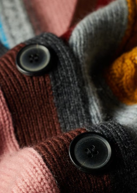 25FW 폴 스미스 가디건 W1R643NT11184 92 MULTI COLOURED - PAUL SMITH