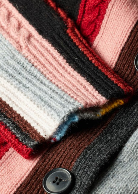 25FW 폴 스미스 가디건 W1R643NT11184 92 MULTI COLOURED - PAUL SMITH