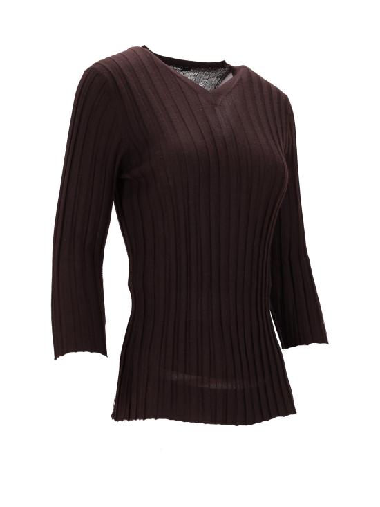 25FW 라 로즈 스웨터 LARVCS 30394 T MORO - LA ROSE