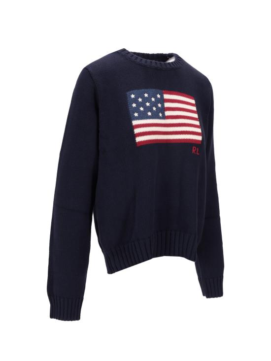 26FW 랄프 로렌 스웨터 211896939001 410 NAVY - RALPH LAUREN