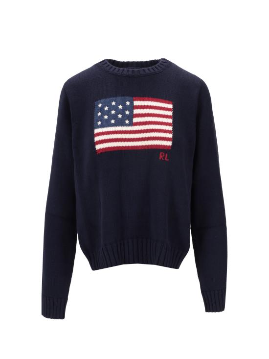 26FW 랄프 로렌 스웨터 211896939001 410 NAVY