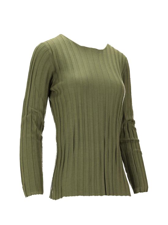 25FW 라 로즈 스웨터 LARDGIRCS 33171 VERDE MILITARE - LA ROSE