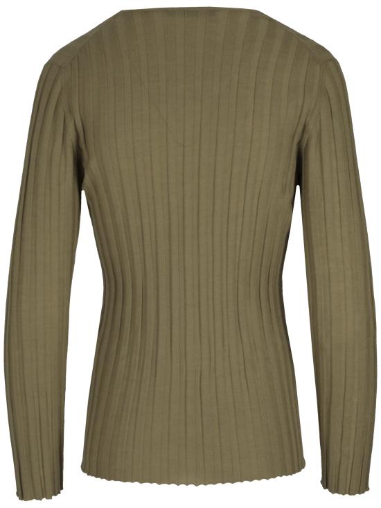 25FW 라 로즈 스웨터 LARDGIRCS 33171 VERDE MILITARE - LA ROSE