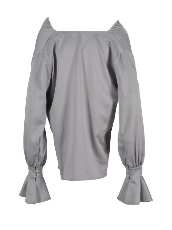 25FW 핑코 반팔 티셔츠 105961A2YM II2 GRIGIO MONUMENTO GR - PINKO