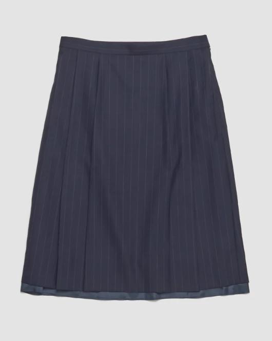 25FW 마르지엘라 미디 스커트 S29ME0033M35581 524F BLUE - MAISON MARGIELA