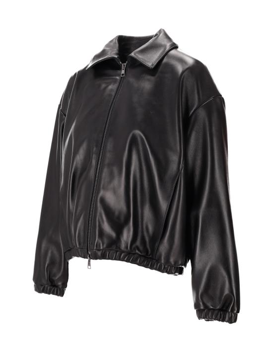 25FW 라 로즈 가죽 자켓 1661 NE NERO - LA ROSE