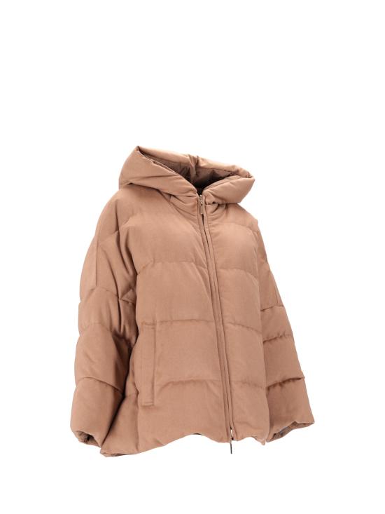 25FW 막스마라 더 큐브 데시데리오 퀼티드 패딩 자켓  25294860356DESIDERIO 001 CA CAMMELLO - MAXMARA THE CUBE
