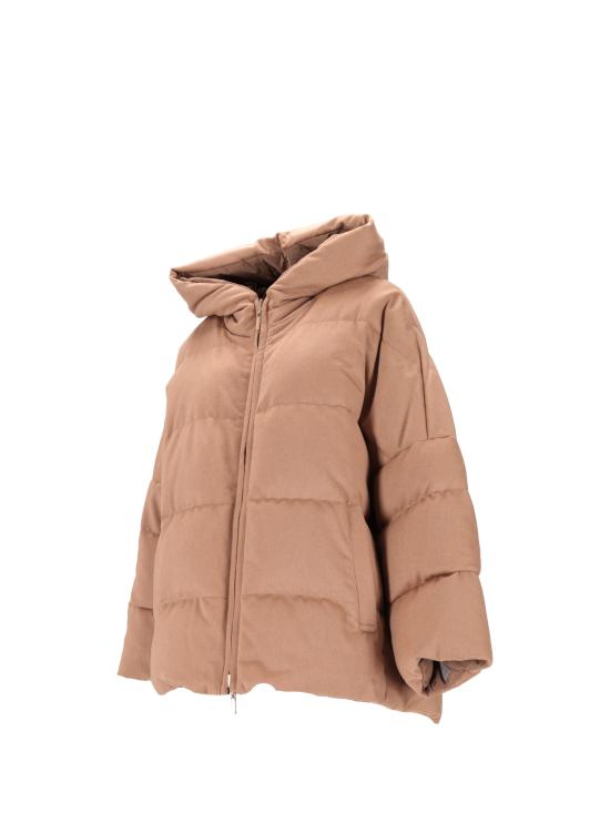 25FW 막스마라 더 큐브 데시데리오 퀼티드 패딩 자켓  25294860356DESIDERIO 001 CA CAMMELLO - MAXMARA THE CUBE