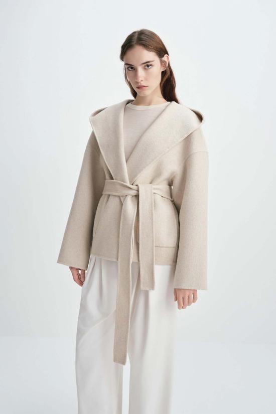  소피 루 코트 린디 울 후디