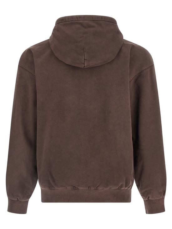 25FW 칼하트 WIP 후드 티셔츠 I02952433HGD PALISANDER DOM - CARHARTT WIP