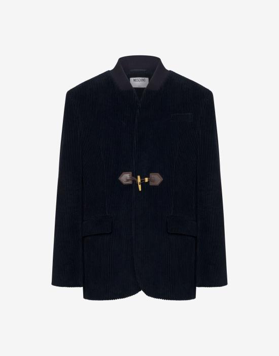 24FW 모스키노 코트 AEF242ZR06247017AEF1555 Black DOM