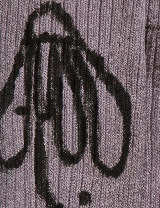  콜리나 스트라다 양말 차콜 데이지 - COLLINA STRADA