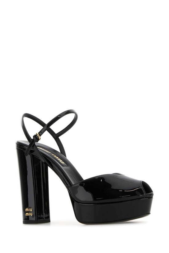 25FW 미우미우 힐/펌프스 5XP912F110069 F0002 Black - MIU MIU