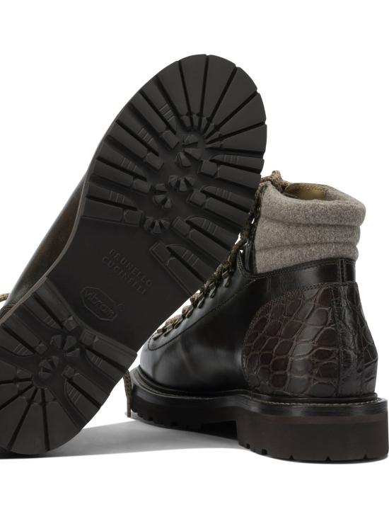 25FW 브루넬로 쿠치넬리 부츠 MZUMRFS890CZH06 - BRUNELLO CUCINELLI