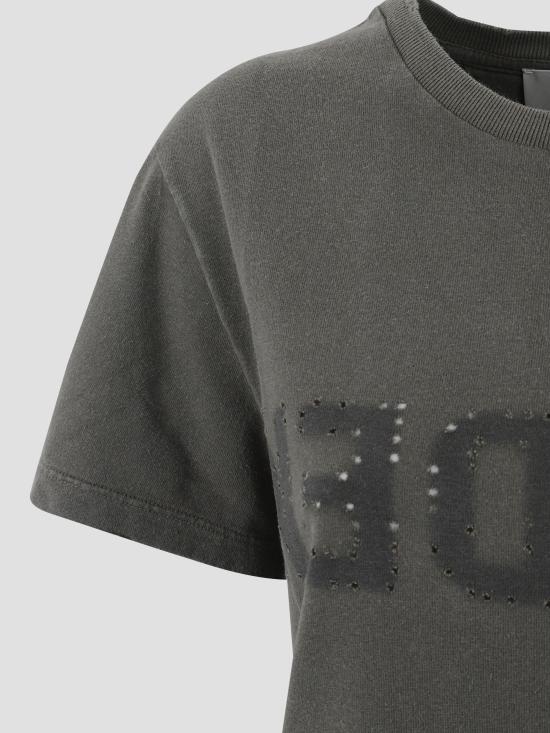 25FW 골든구스 반팔 티셔츠 GWP01221P000671 35479 GREEN - GOLDEN GOOSE