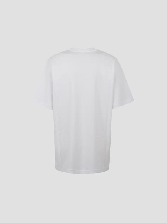 25FW 구찌 프린티드 소프트 코튼 저지 반팔 티셔츠 837959XJHGY 9081 WHITE - GUCCI