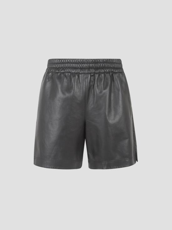 25FW 구찌 레더 버뮤다 832983XNA7N 1000 BLACK